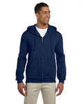 Adult 9.5 oz., Super Sweats® NuBlend® Fleece Full-Zip Hooded Sweatshirt