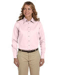 Ladies' Easy Blend™ Long-Sleeve Twill Shirt with Stain-Release