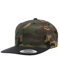 Adult 6-Panel Structured Flat Visor Classic Snapback