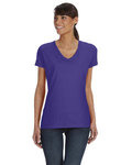 Ladies' HD Cotton™ V-Neck T-Shirt