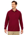 Men's Pinnacle Performance Long-Sleeve Piqué Polo