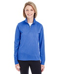 Ladies' Cool & Dry Heathered Performance Quarter-Zip