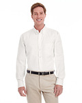 Men's  Tall Foundation 100% Cotton Long-Sleeve Twill Shirt with Teflon™