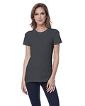 Ladies' Cotton Crew Neck T-shirt