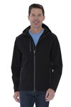 COAL HARBOUR® EVERYDAY HOODED WATER REPELLENT STRETCH SOFT SHELL JACKET