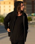 Midweight Full-Zip Hooded Sweatshirt