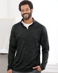 Lightweight Mélange Quarter-Zip Pullover