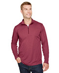 Men's Zone Sonic Heather Performance Quarter-Zip