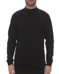 Jersey Interlock Mockneck Long Sleeve T-Shirt