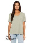 FWD Fashion Ladies' Flowy Pocket T-Shirt