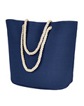 Polyester Canvas Rope Tote