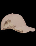 Brushed Cotton Twill Grizzly Bear Cap