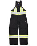 Men's Safety Striped Arctic Insulated Bib Overall