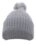 Cable Knit Pom-Pom Beanie