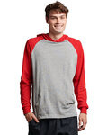 Adult Essential Raglan Pullover Hooded T-Shirt