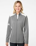 Women's Textured Mixed Media Full-Zip Jacket