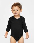 Infant Long Sleeve Baby Rib Bodysuit