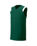 Youth Moisture Management V Neck Muscle Shirt