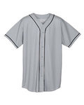 Youth Wicking Mesh Braided  Trim Jersey