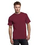 Adult 6.1 oz., 100% Cotton Pocket T-Shirt