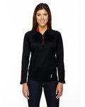 Ladies' Radar Quarter-Zip Performance Long-Sleeve Top