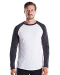 Men's USA Made Long-Sleeve Baseball Raglan T-Shirt