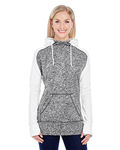 Ladies' Colorblock Cosmic Hooded Sweatshirt