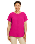 Ladies' Perfect Fit™  Short-Sleeve Crepe Blouse