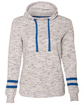 Ladies' Melange Scuba Neck Sweatshirt