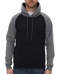 Fleece Raglan Hooded Sweatshirt