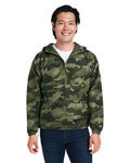 Adult Packable Anorak 1/4 Zip Jacket