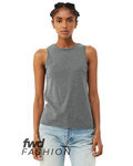 Ladies' Micro Rib High Neck Tank