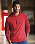 Softstyle® Lightweight Hooded Long Sleeve T-Shirt